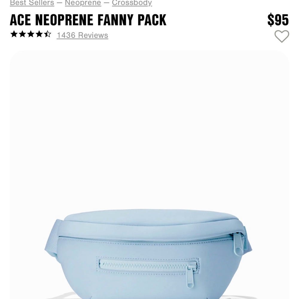 ππ Dagne Dover Fanny pack - Picture 1 of 9